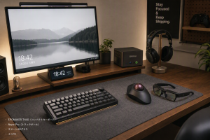 EPOMAKER TH40（コンパクトキーボード）  Nape Pro（トラックボール）  スマートARグラス  ミニPC